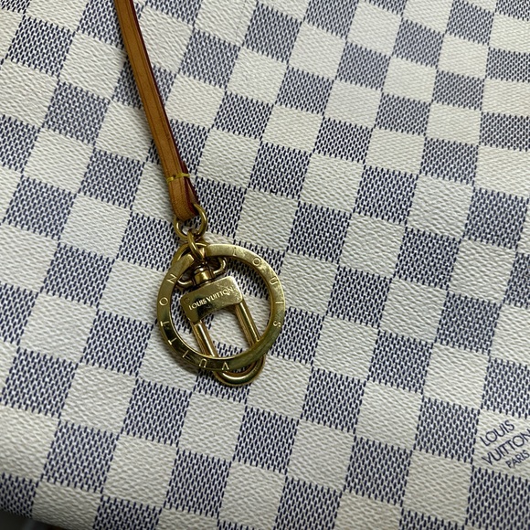 Authentic Louis Vuitton Damier Artsy Azur MM - Picture 6 of 12